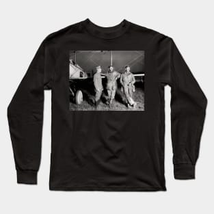 Daring Aviators, 1919. Vintage Photo Long Sleeve T-Shirt